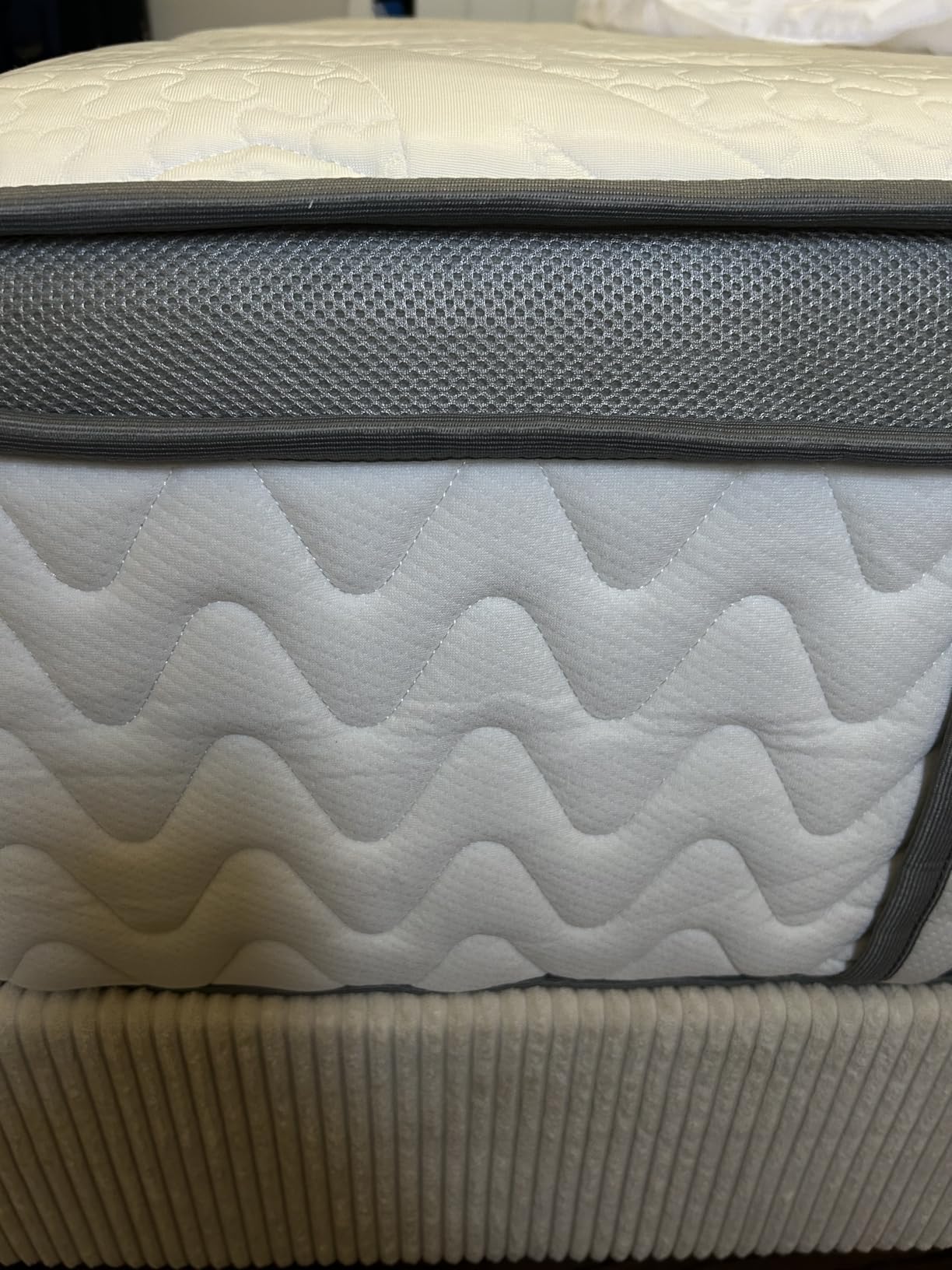 SLEEP100 Queen Mattress 12 Inch, 5-Zone Deep Sleep Firm Mattress with Extra Lumbar & Shoulder Support, Hotel Collection Hybrid Mattresses Pain Relief - Fiberglass Free - 365 Night Trial customer photo 2