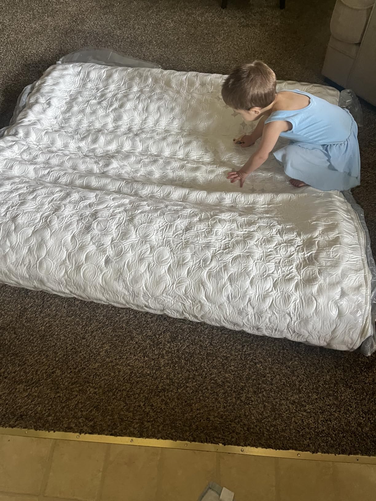 Sleepmax Extra Firm Queen Mattress 14 Inch - Deep Sleep Hybrid Mattress Enhanced Pain Relief - Extra Firm Bed in a Box with Lumbar & Hips Support - 365-Night Trial, Forever Warranty, Fiberglass-Free customer photo 1